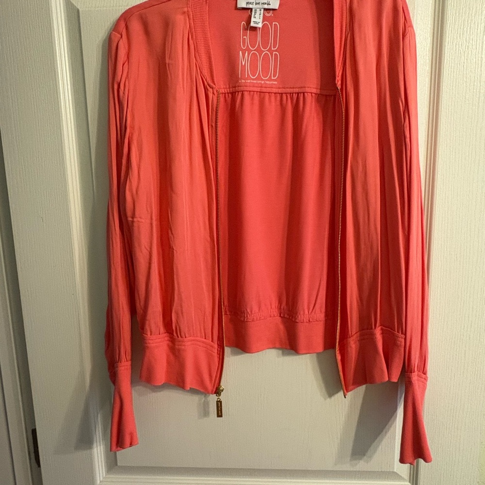 Good Mood Coral Cardigan